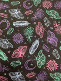 100% COTON motif papillon