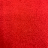 Coton ouaté rouge envers