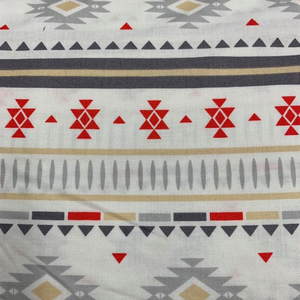 Tissu 100% coton à motif tribal, motif aztèque